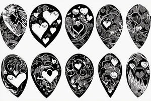 womb tattoo, Heart, Cyberpunk tattoo idea