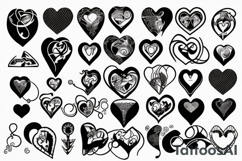 womb tattoo, Heart, Cyberpunk tattoo idea
