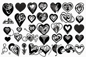 womb tattoo, Heart, Cyberpunk tattoo idea