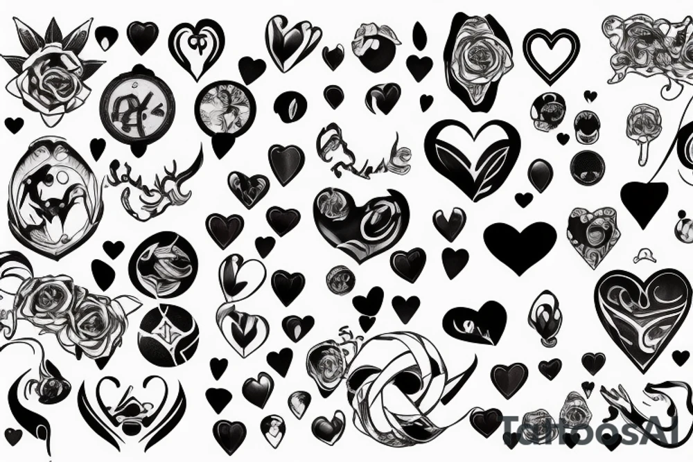 womb tattoo, Heart, Cyberpunk tattoo idea