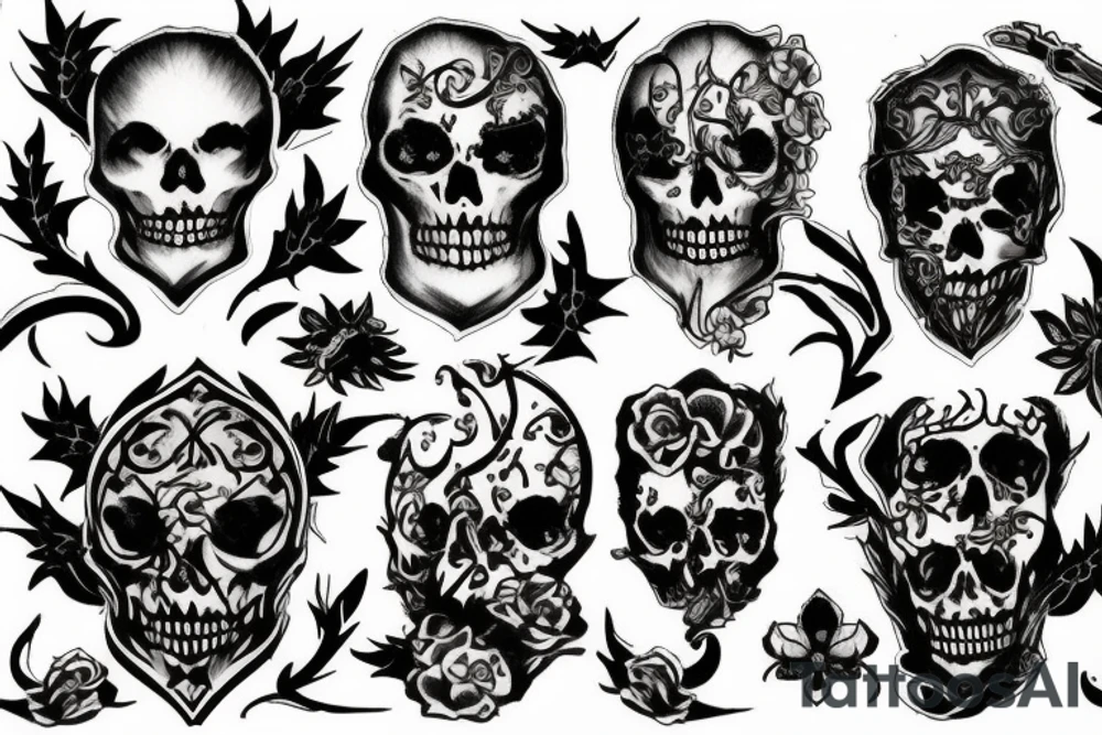 Wars of the roses battle tattoo idea