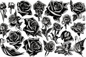 Wars of the roses battle tattoo idea