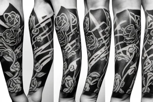 Wars of the roses battle tattoo idea