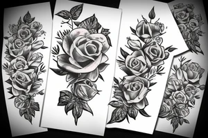 Wars of the roses battle tattoo idea
