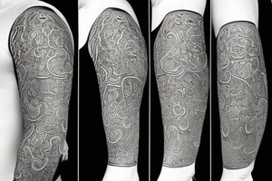recursive fractals tattoo idea