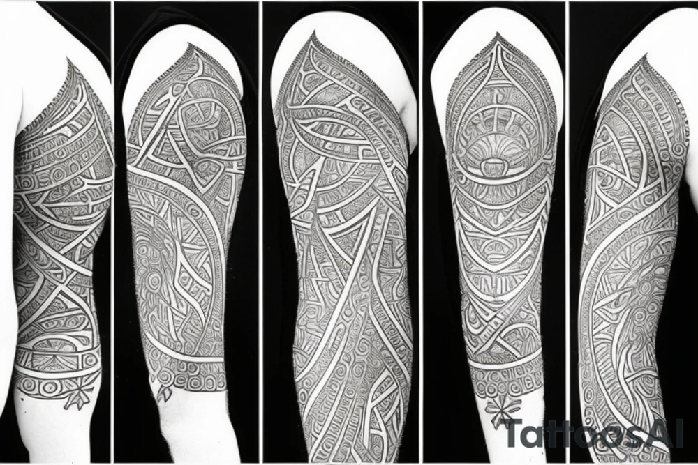 recursive fractals tattoo idea