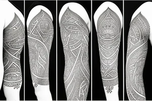 recursive fractals tattoo idea