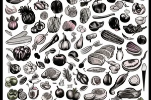 Culinary produce tattoo idea