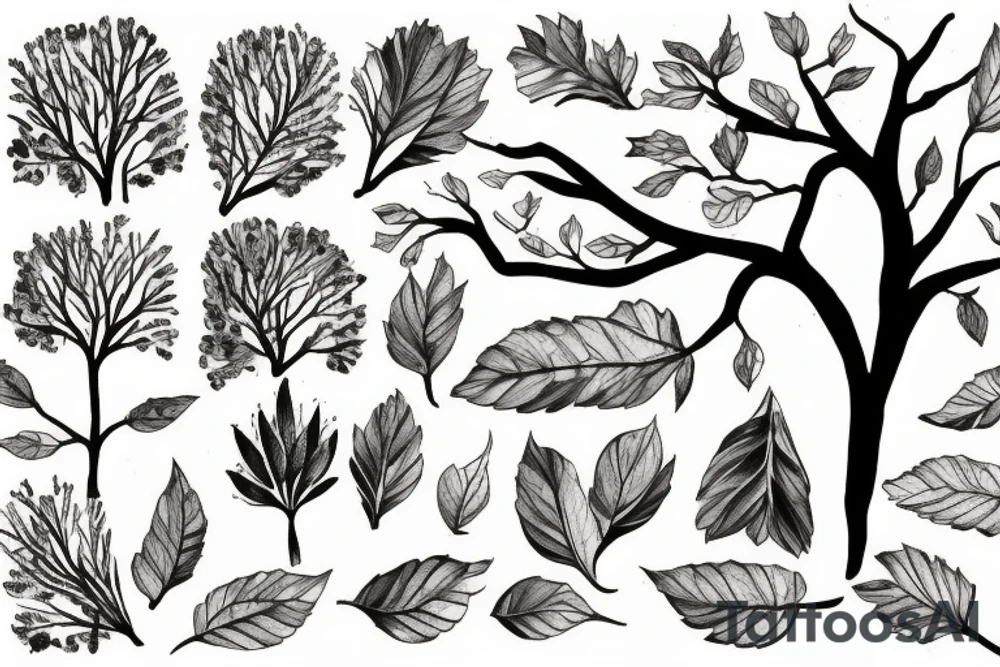 St.louis, tree, family, leaves, Adeline, cohen tattoo idea