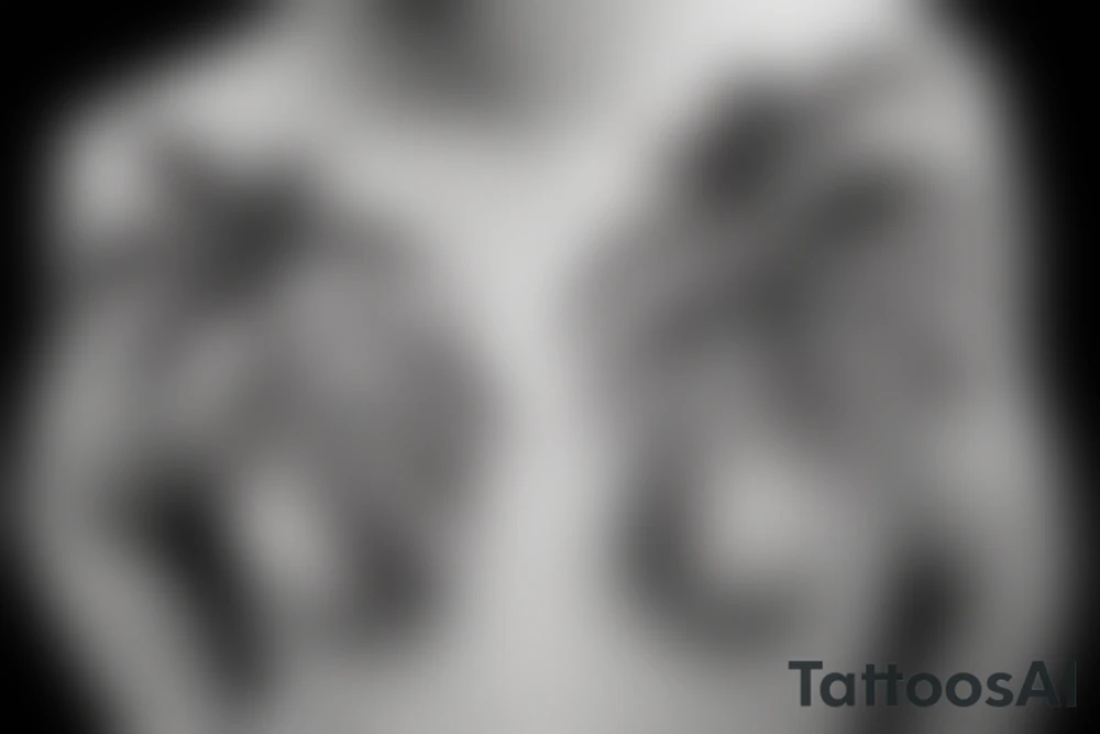 Palm tree, jangle, island tattoo idea