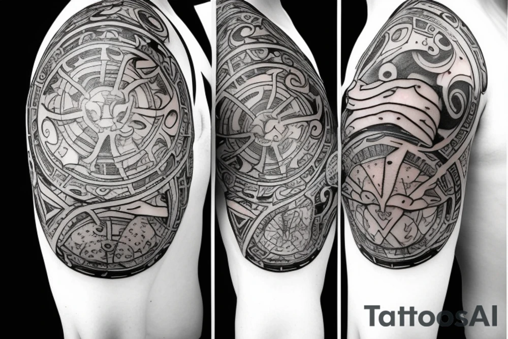 Shield tattoo idea