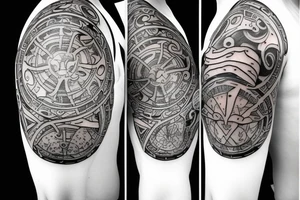 Shield tattoo idea