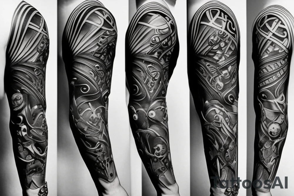 Shield tattoo idea