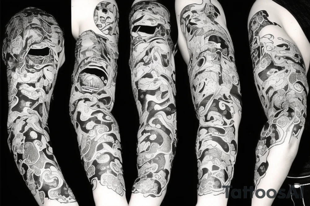 Scary tattoo idea