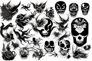 Scary tattoo idea