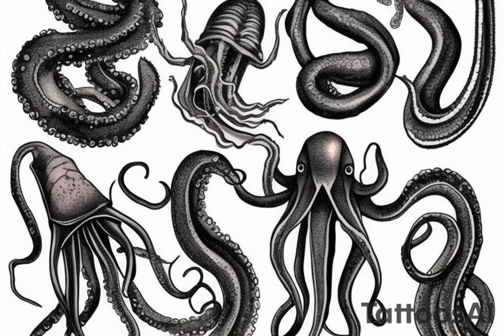 John frusciante octapus tattoo idea