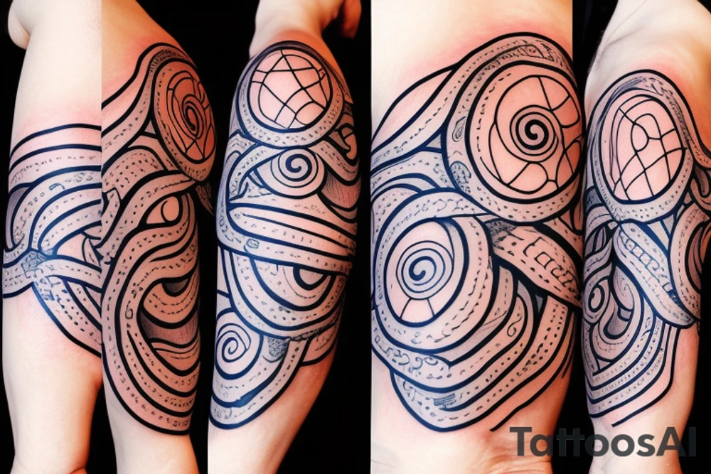 octopus tattoo idea