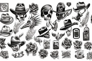 old western tattoo idea