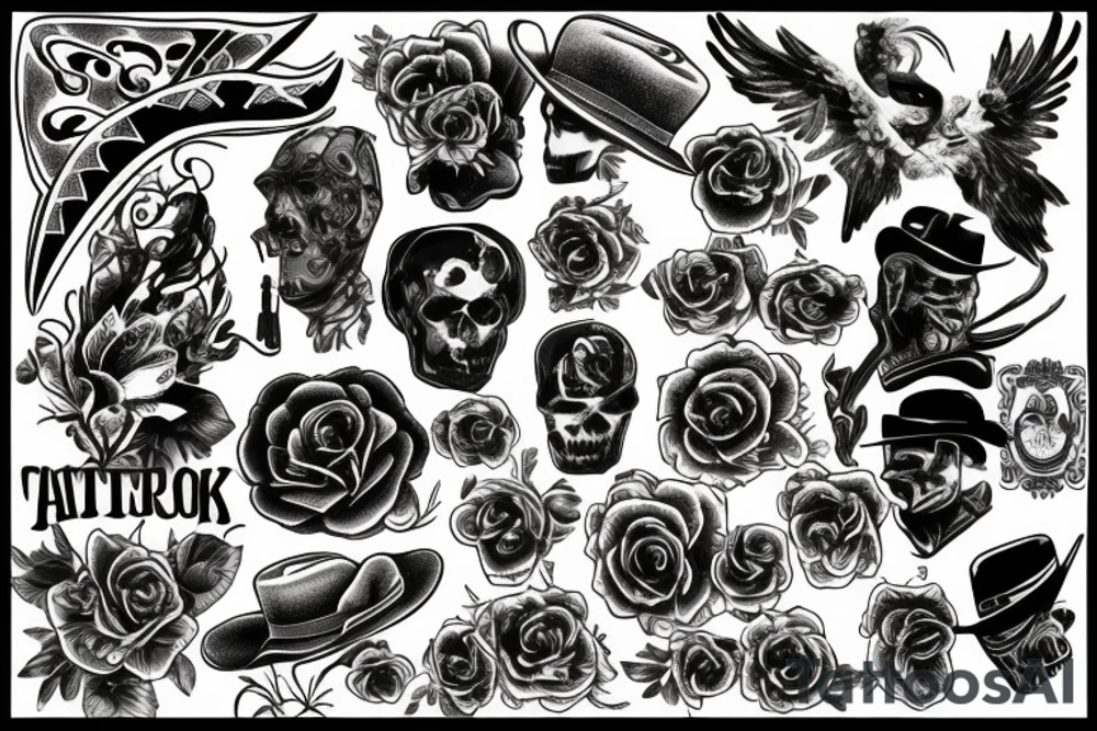 old western tattoo idea