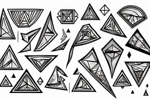 triangle tattoo idea