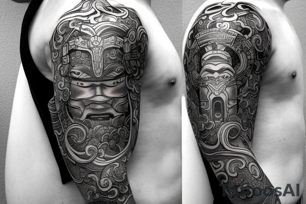 Samurai tattoo idea