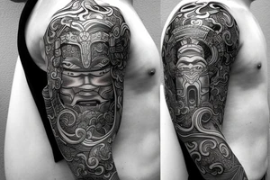 Samurai tattoo idea