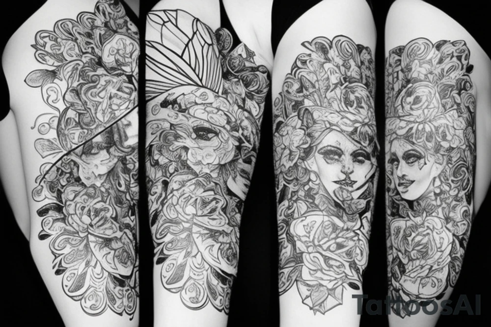 Кали зов тьмы tattoo idea