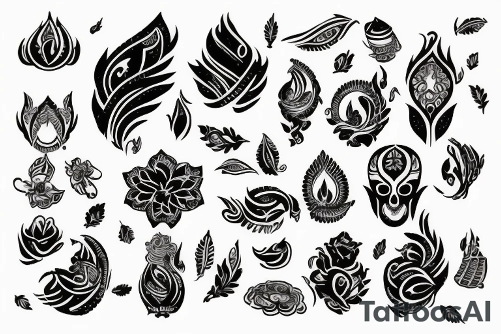 आरंभ हैं प्रचंड tattoo idea
