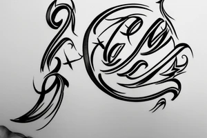 Name of my wife shiren designed on my arm tattoo idea
