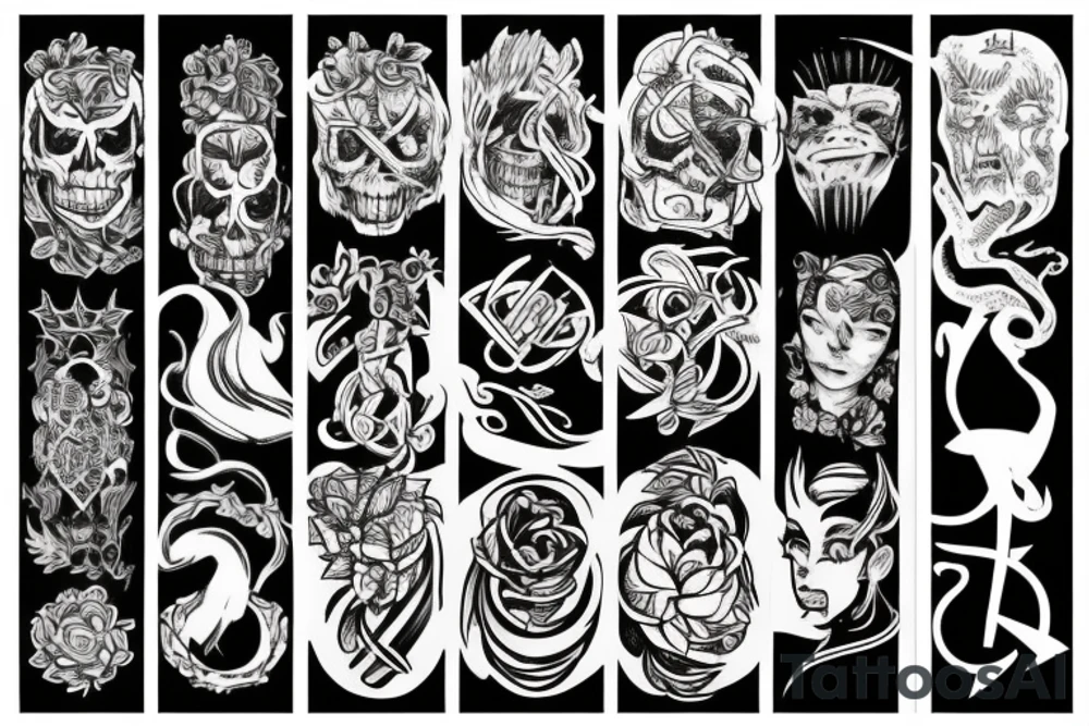 Fate and hope tattoo idea