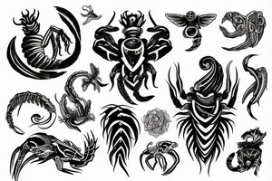 scorpio tattoo tattoo idea