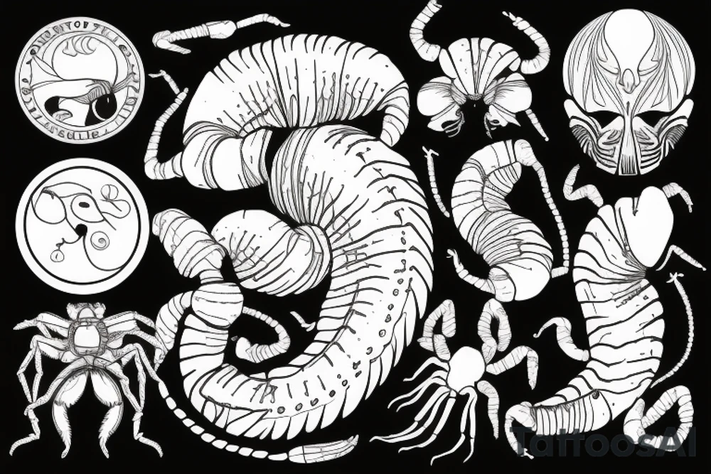 scorpion tattoo idea