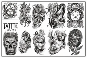 Fate and hope tattoo idea