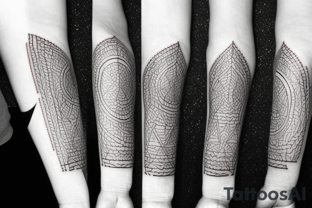 Medium minimalism forearm tattoo tattoo idea