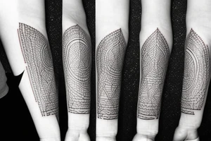 Medium minimalism forearm tattoo tattoo idea