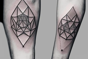 Minimalistic forearm tattoo tattoo idea