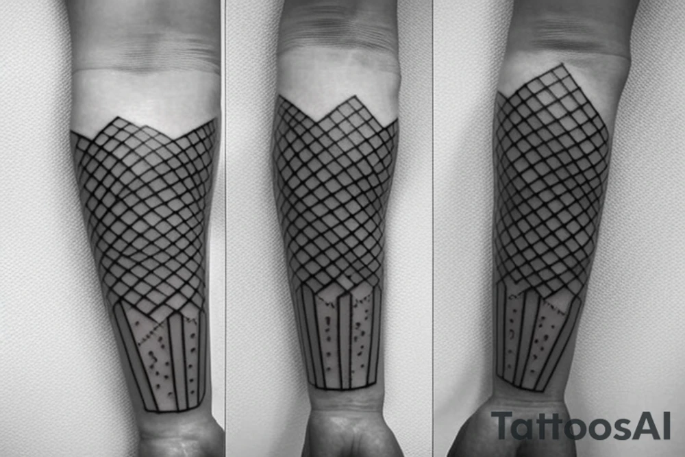 Minimalistic forearm tattoo tattoo idea