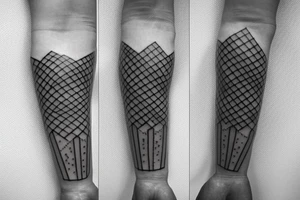Minimalistic forearm tattoo tattoo idea