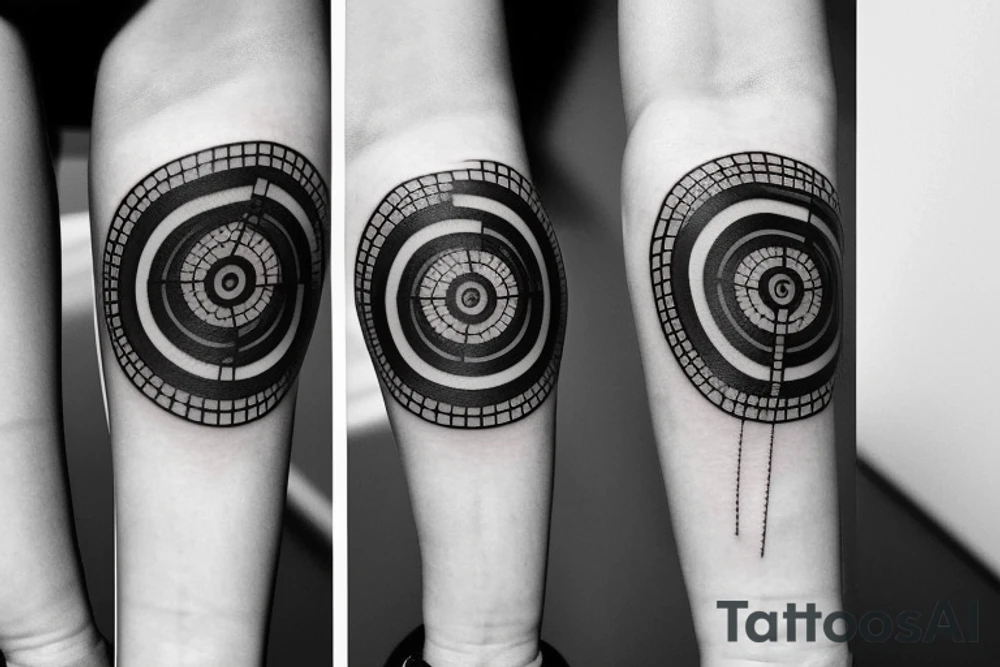 Minimalistic small forearm tattoo tattoo idea
