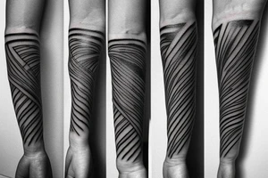 Minimalistic and small forearm tattoo tattoo idea