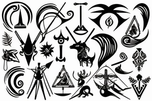 Sagittarius tattoo idea
