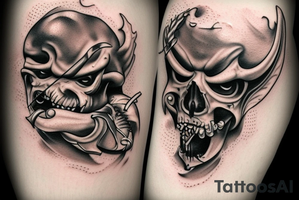 pudge hooks a slark tattoo idea