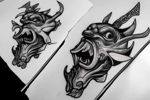 pudge hooks a slark tattoo idea