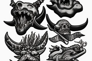 pudge hooks a slark tattoo idea