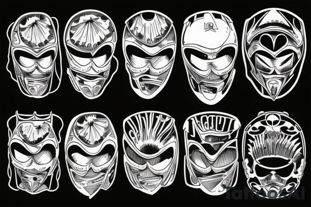 Helmet tattoo idea