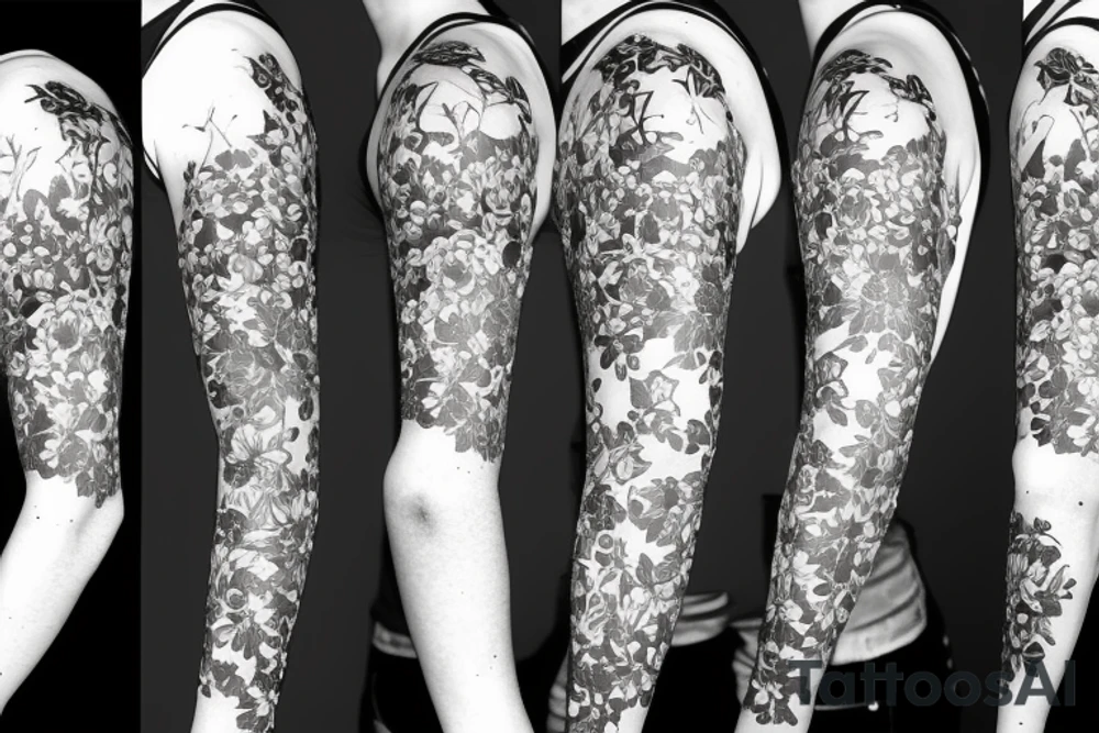 Flowers tattoo idea