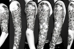 Flowers tattoo idea