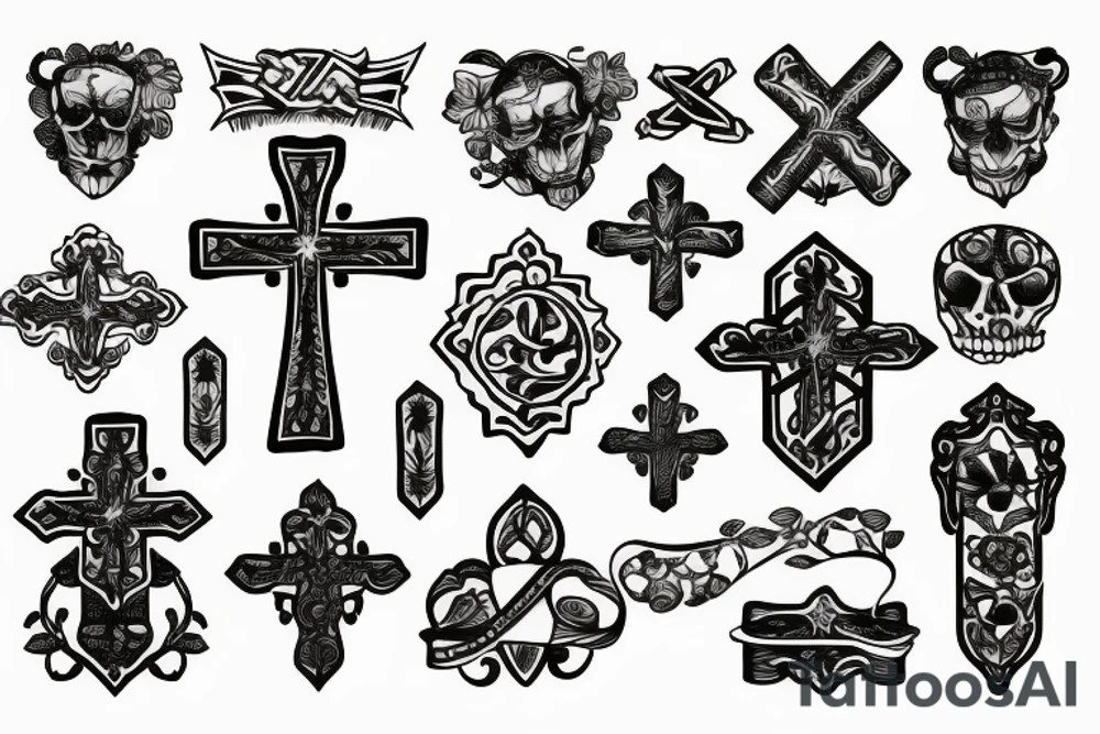 Cross tattoo idea