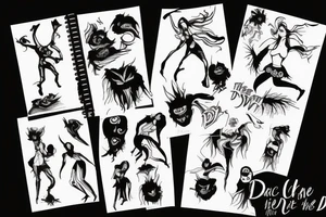 Dance with the devil tattoo idea
