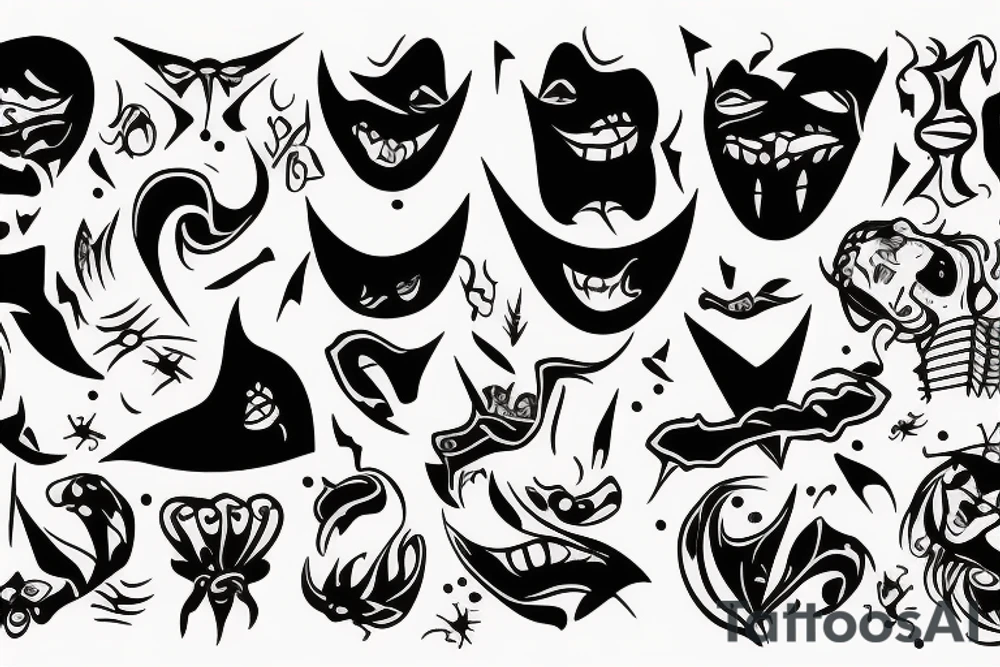 Dance with the devil tattoo idea